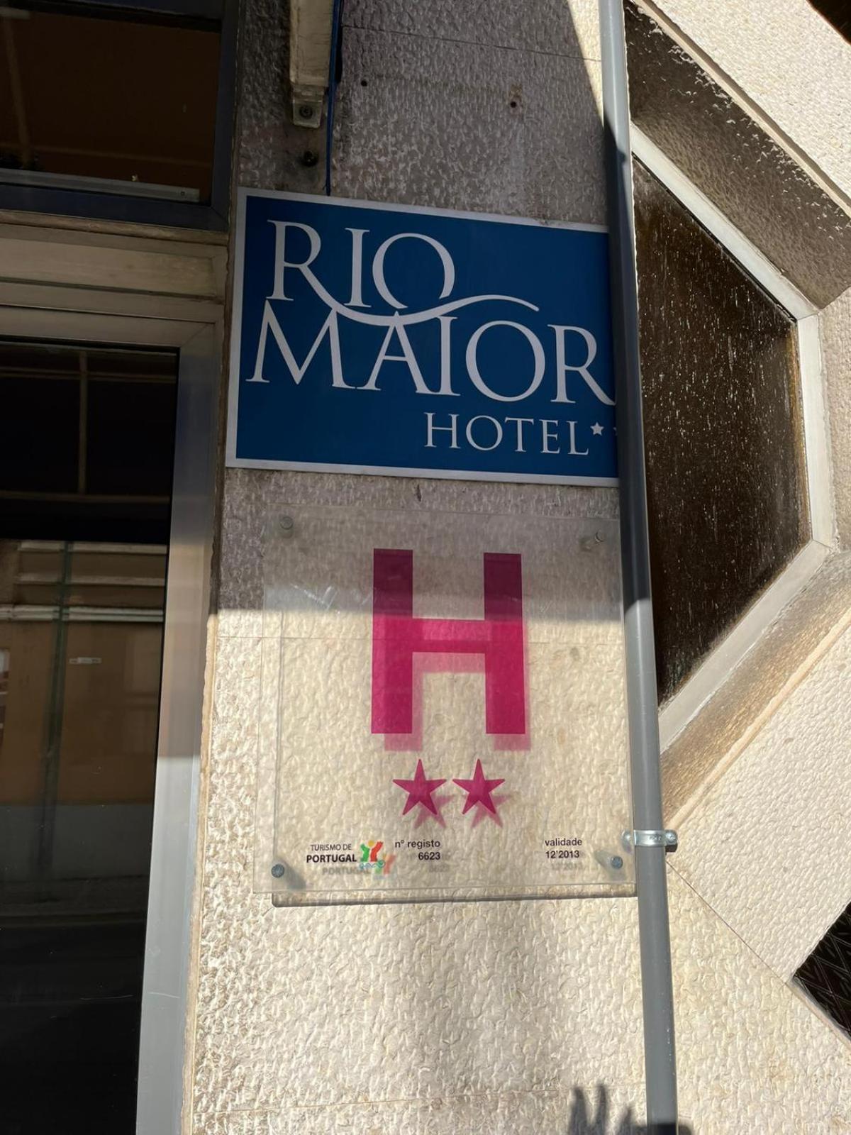 Rio Maior Hotel Eksteriør bilde